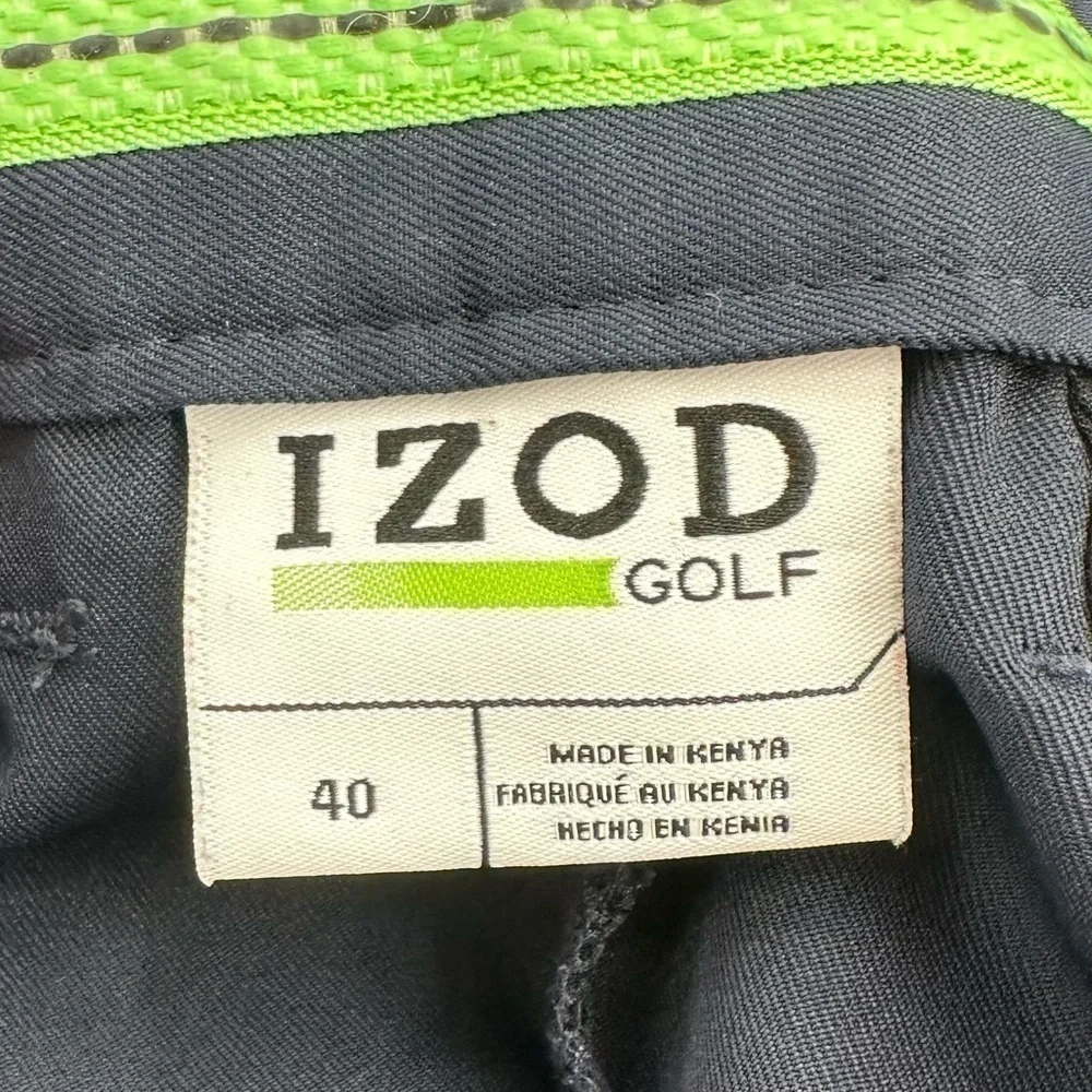 Izod Golf Men’s Navy Shorts w/Non-Slip Waist Band Size 40
